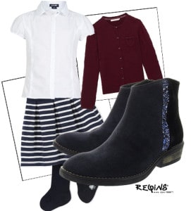 La rentrée Fille Boots Reqins