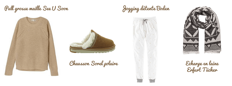 tendance cocooning ensemble