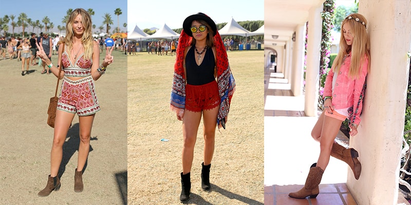 Chaussuresà Coachella : bottines