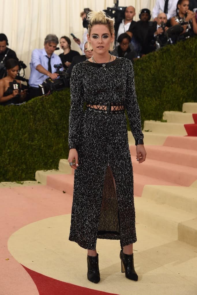 Gala Met chaussures : Kristen Stewart