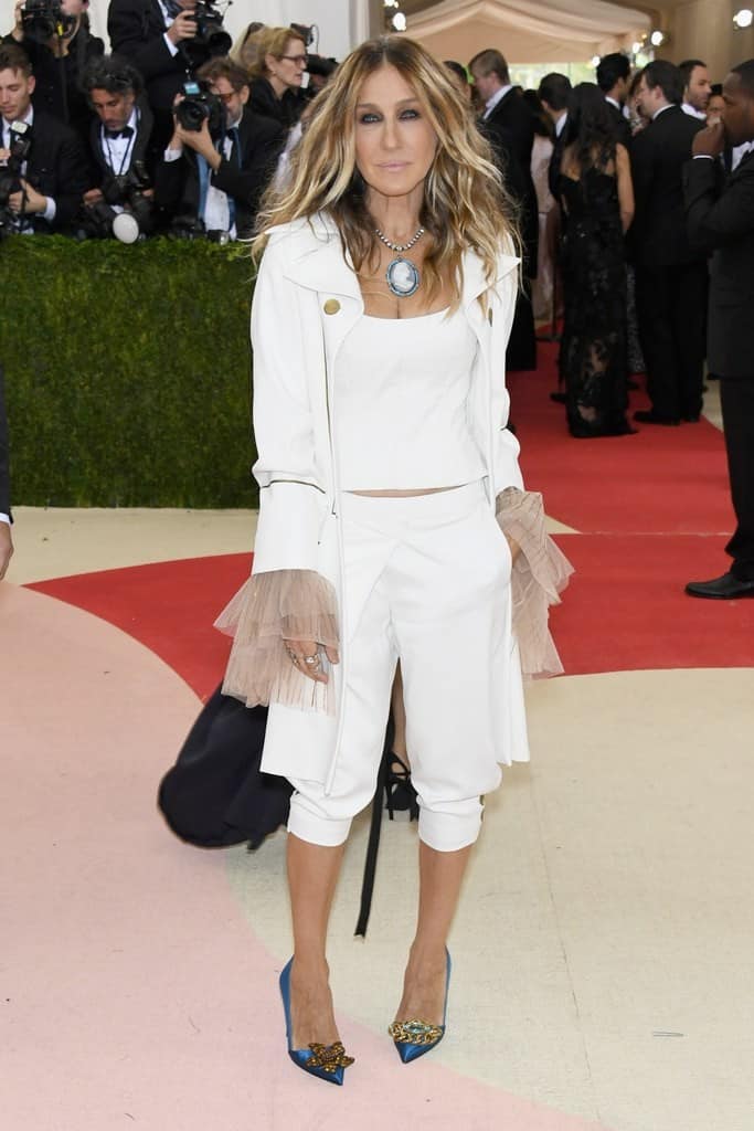 Gala Met chaussures : Sarah Jessica Parker