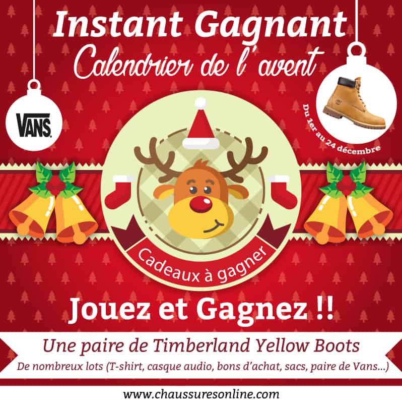 Calendrier de l'avent Chaussures Online Calendrier de l'avent