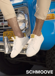 Bad girl blanches basket blanche -Schmoove pour homme