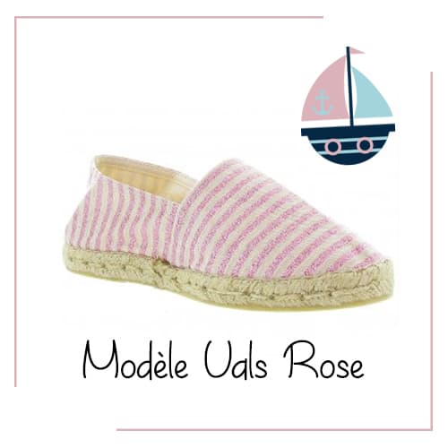 Cadre Espadrille Vals Rose
