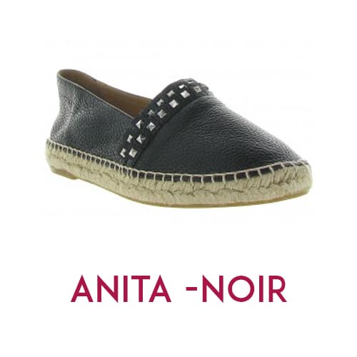 Espadrilles Conchisa Anita noir