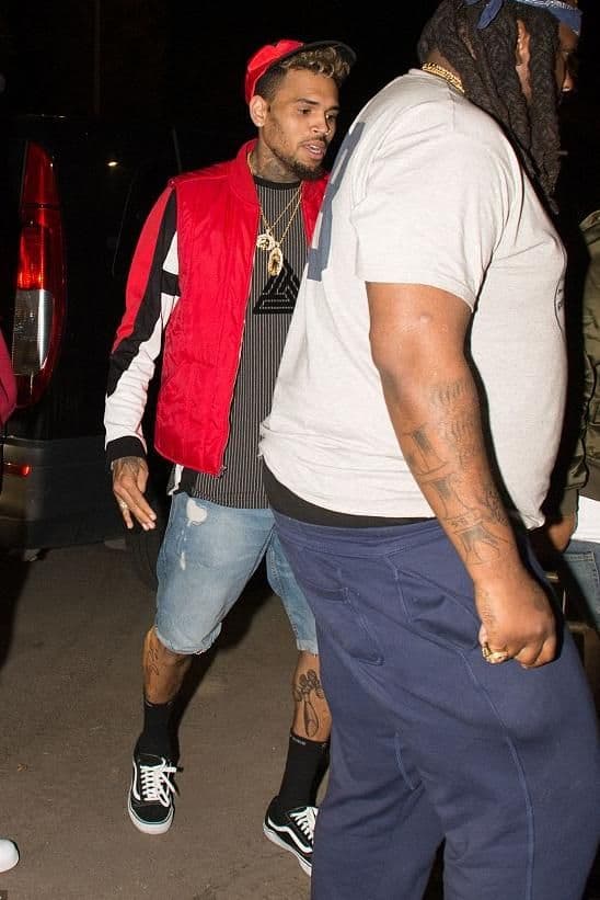 Look Vans Old Skool Chris Brown