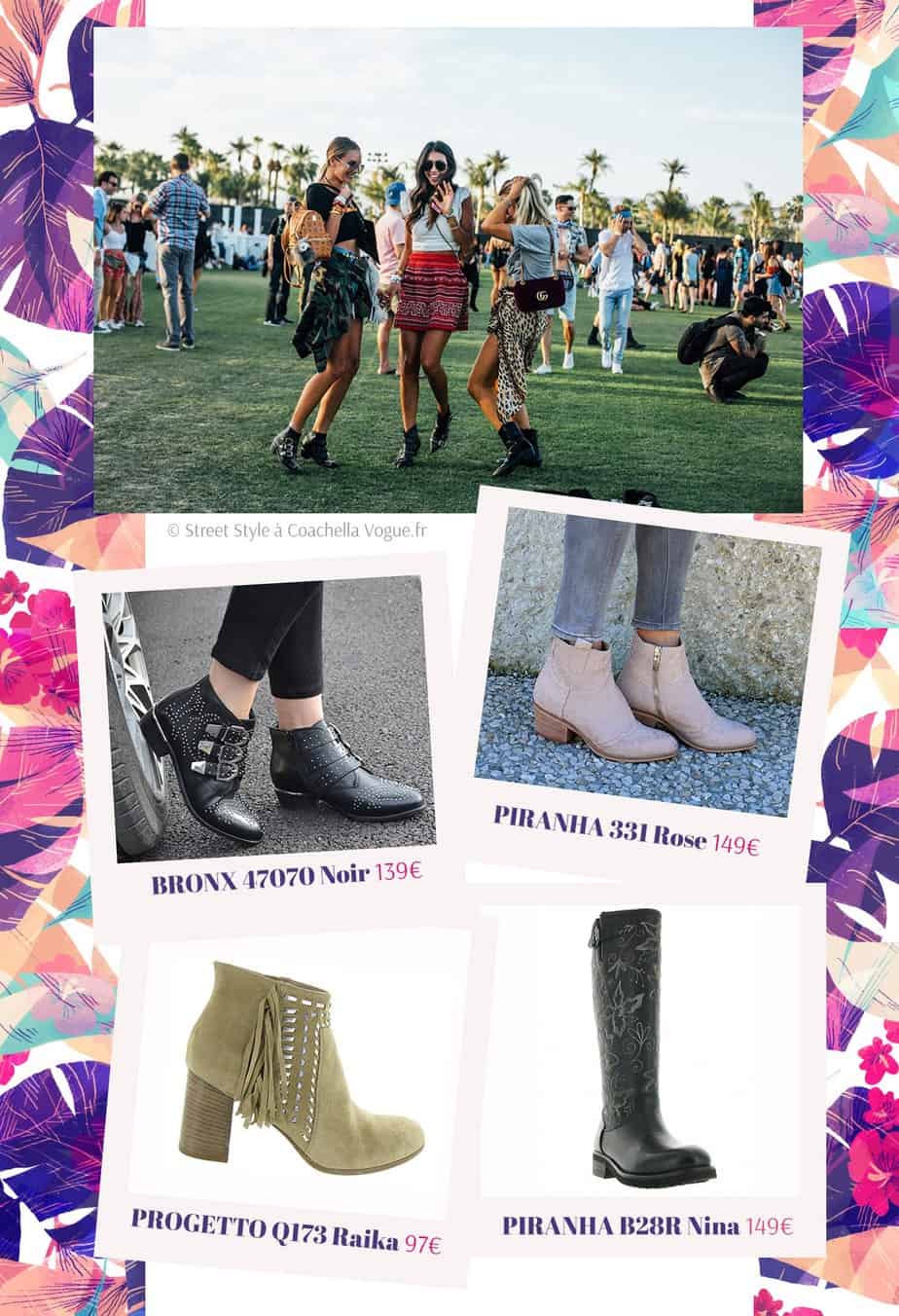 santiags et boots femme