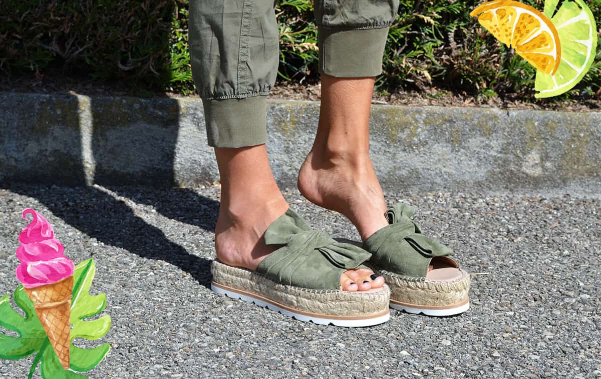 claquette espadrille gaimo 