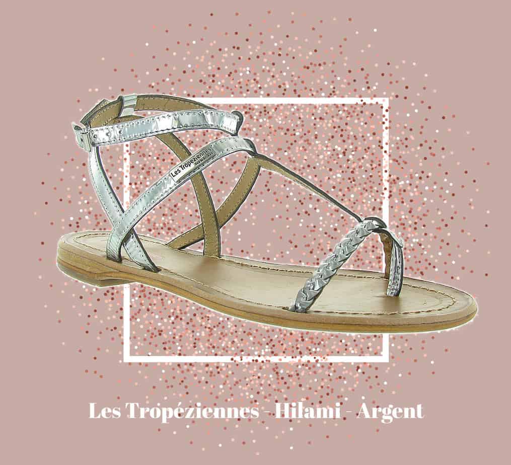 LES TROPEZIENNES - HILAMI - Argent sandales les tropéziennes