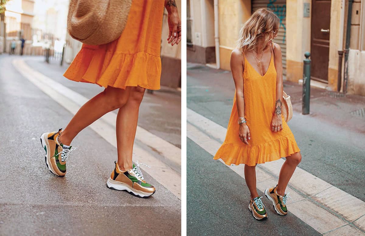 Look "Jaune soleil" de Elo dit ce qu'elle veut 