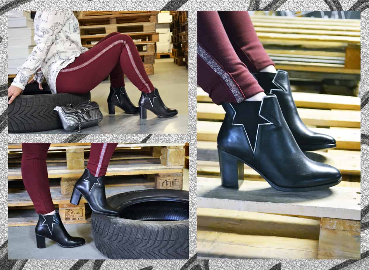 Chaussuresonline-bottines-noir-rock-look-ootd-tendance-automne-talons-étoiles-Reqins-cecile Chaussuresonline-bottines-noir-rock-look-ootd-tendance-automne-talons-étoiles-Reqins-cecile