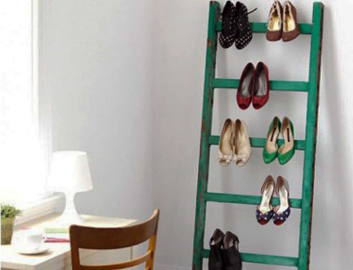Chaussuresonline-échelle-rangement-chaussure-rangementschaussures-DYI-astuce-idée Chaussuresonline-échelle-rangement-chaussure-rangementschaussures-DYI-astuce-idée