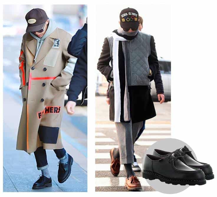 Chaussuresonline-paraboot-gdragon-popstarcoreen-chaussure-chaussuresdestars-homme-tendance-mode-monsieur-style-idéelook-blogdechiara-article-blogchaussure