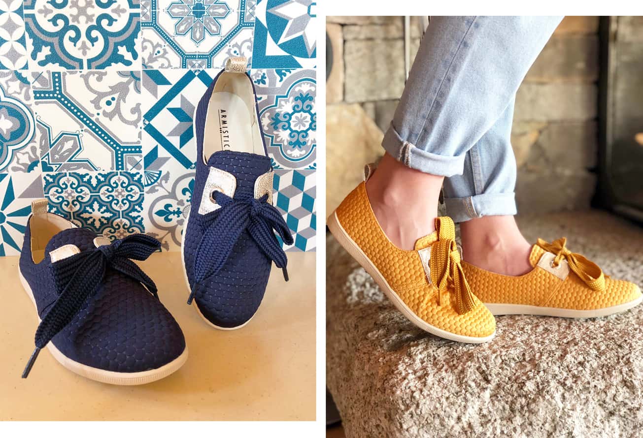 ChaussuresOnline-armistice-baskets-sneakers-tendance-mode-nouvellecollection2019-jaunemoutarde-bleumarine-femme-urbainchic-StoneOnesweet-blogchaussure