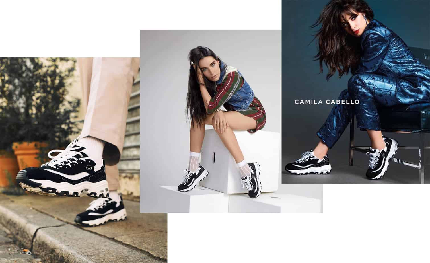 chaussuresonline-tendance-mode-dadshoes-chaussures-sneakers-baskets-sketchers-d'lites-11930-semellesXXL-femme-printemps2019-nouvellecollection
