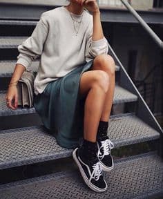 look jupe-baskets - chaussuresonline