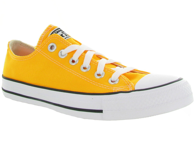 converse basse jaune - chaussuresonline
