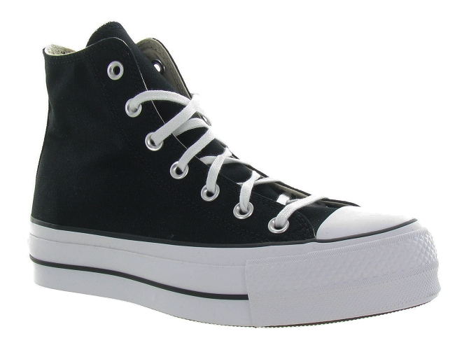 Converse à plateforme noir - chaussuresonline
