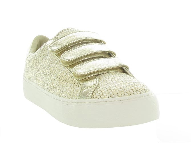 No name baskets et sneakers arcade strap rattan beige