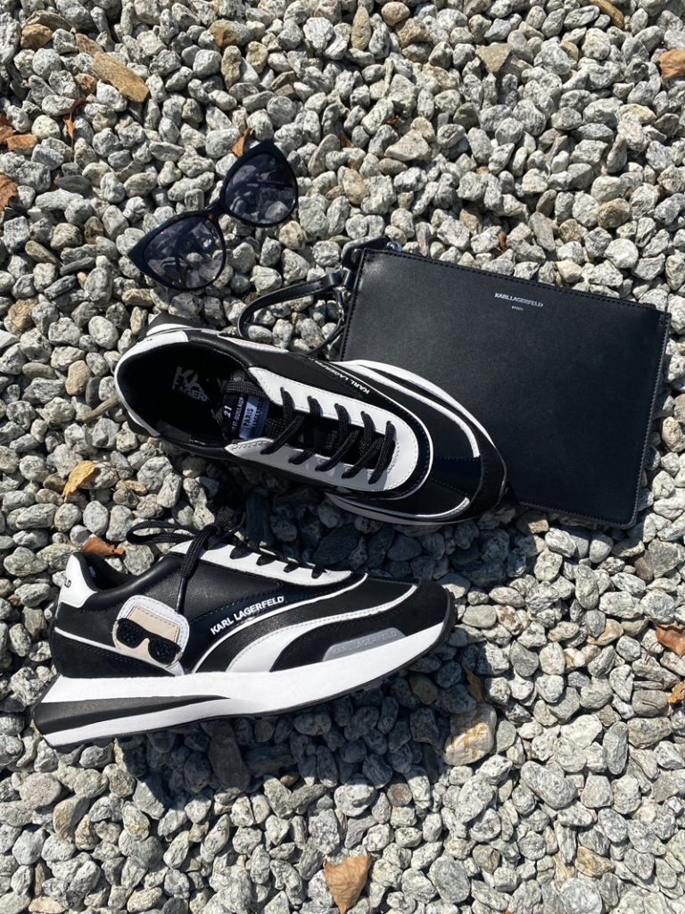 baskets noir karl lagerfeld