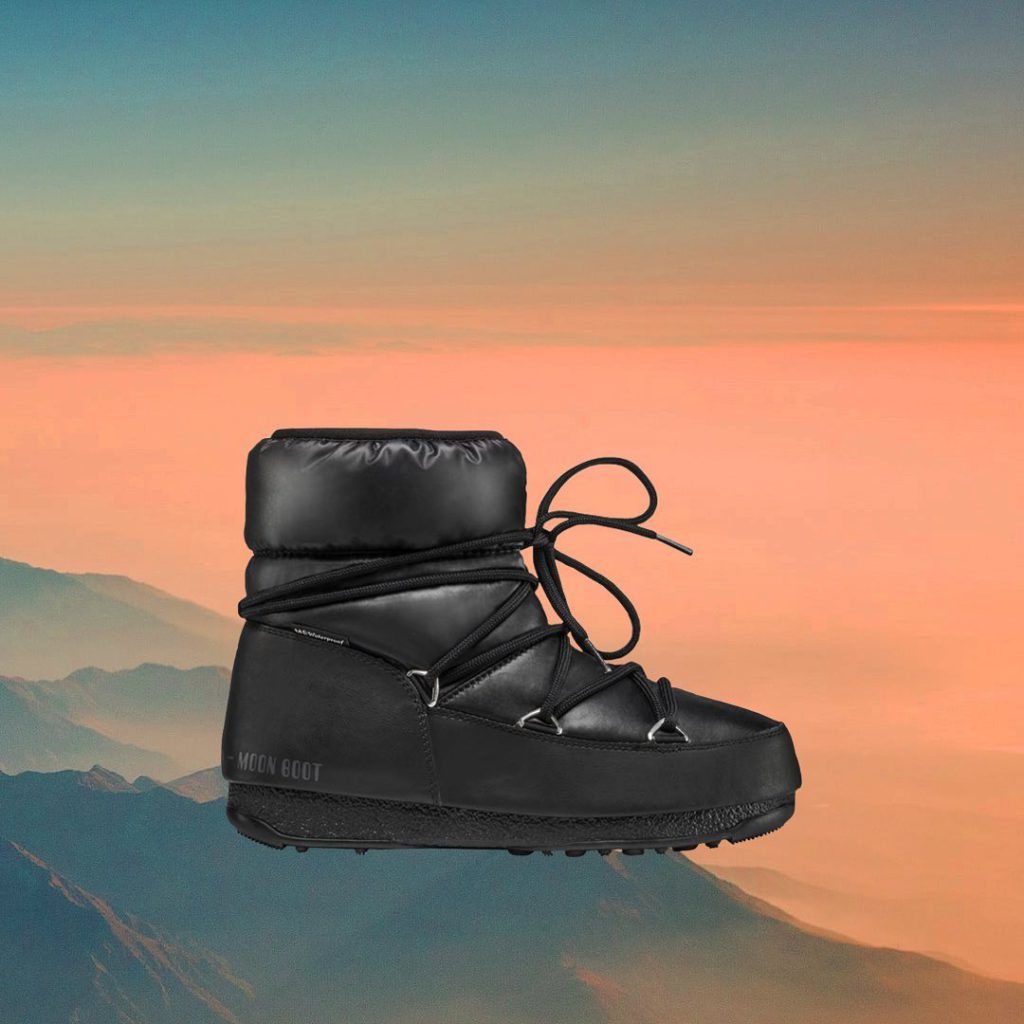 moon boot femme noir
