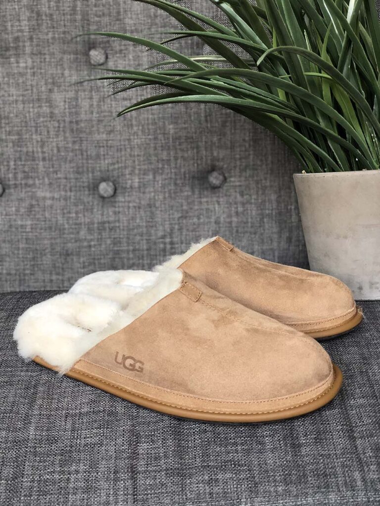UGG Australia, chaussons pour homme camel