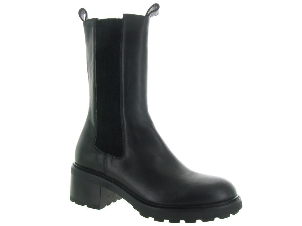 bottines à talon noir Julie Dee