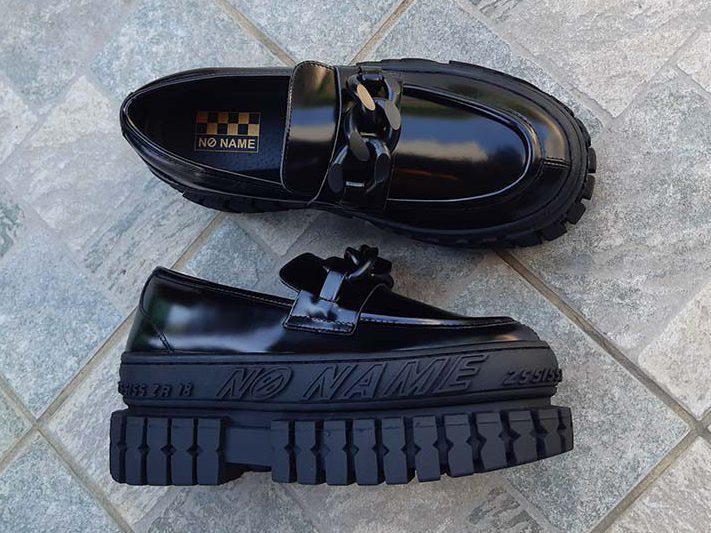 Mocassin noir No Name