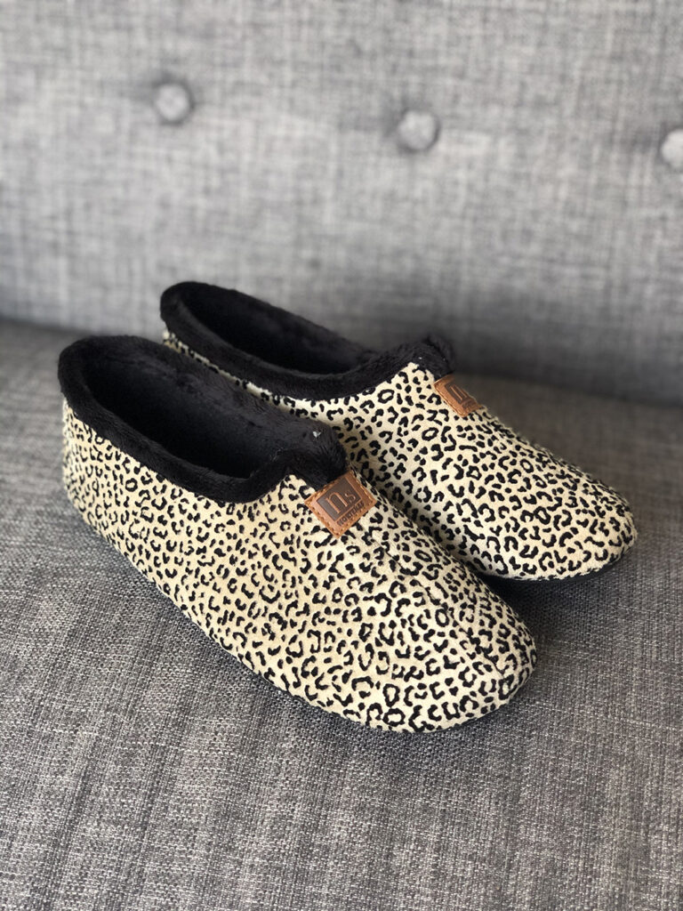 Chaussons Maison Armando léopard