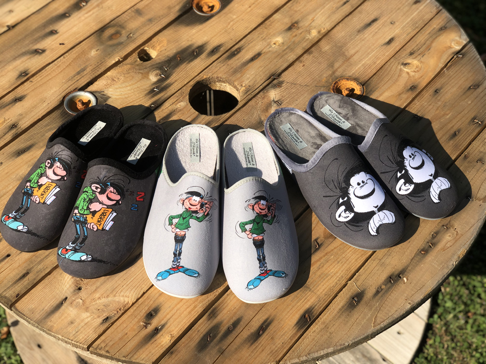 La maison de l'espadrille, chaussons Gaston Lagaffe