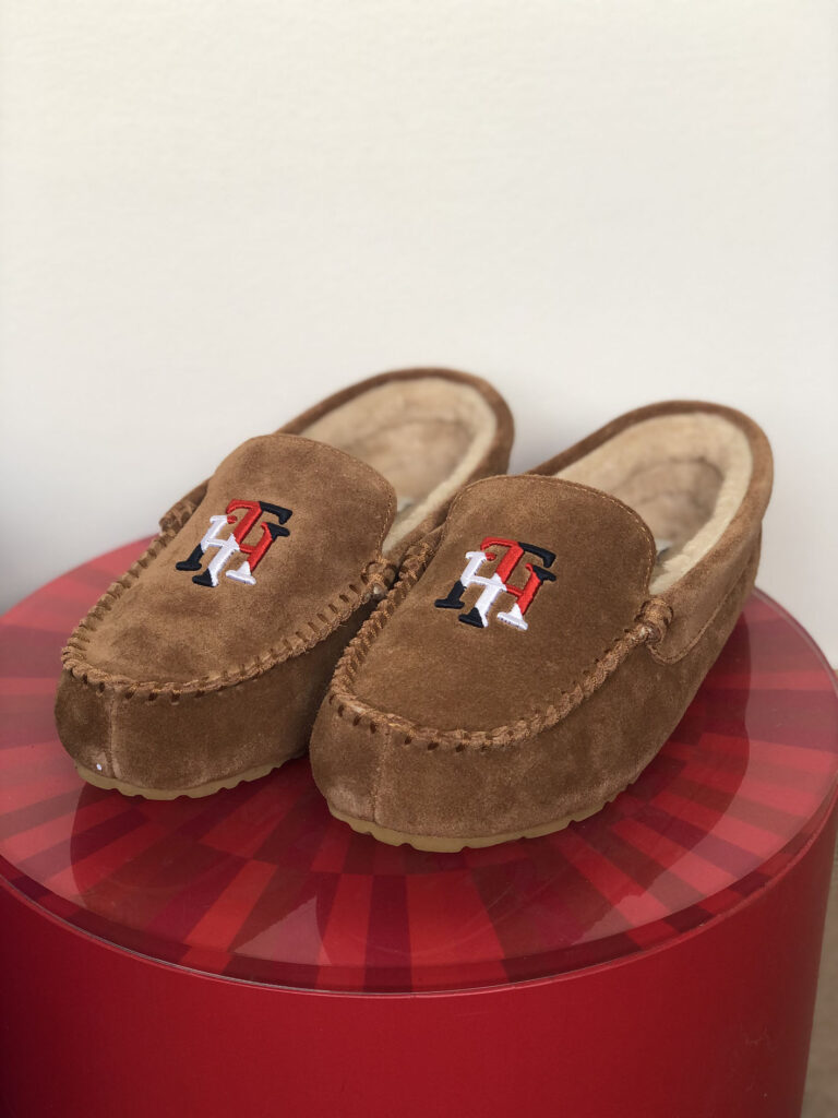 Mocassin marron pour femme 