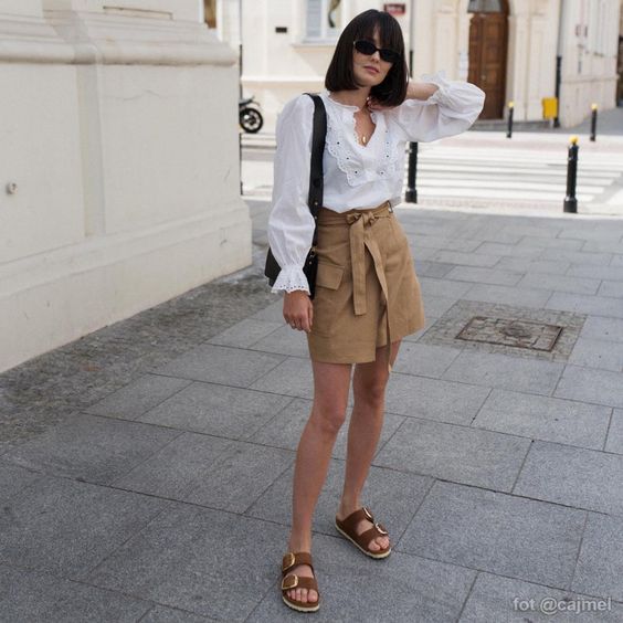 Birkenstock Big Buckle marron