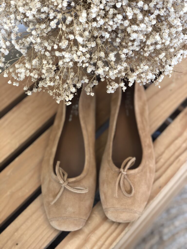 REQINS Harmony taupe ballerines