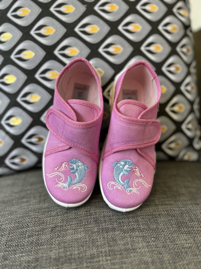 Chaussons Superfit rose pour fille