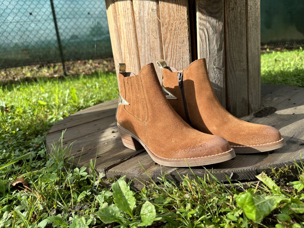 Santiags Izac Taupe Minka design