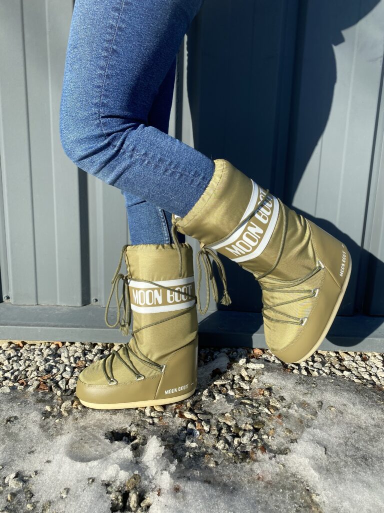 Moon boot nylon kaki 1