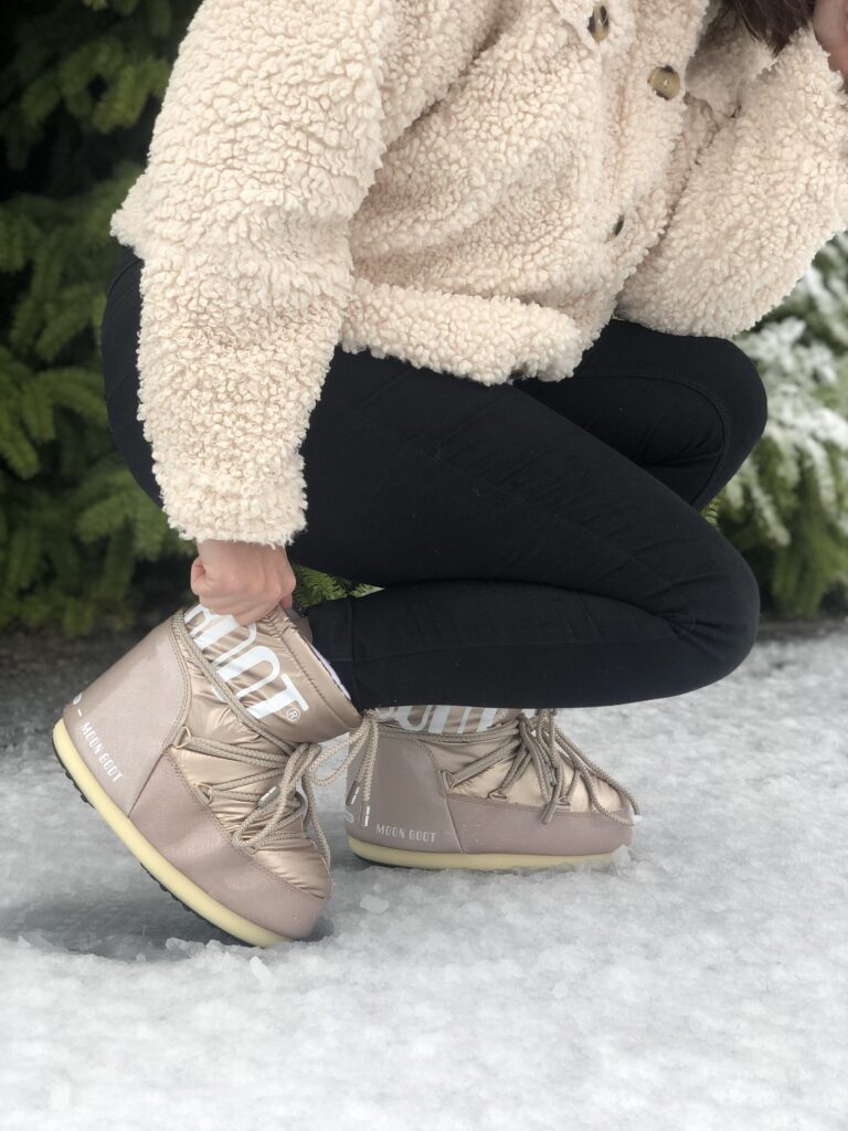 Moon boot rose pale 6