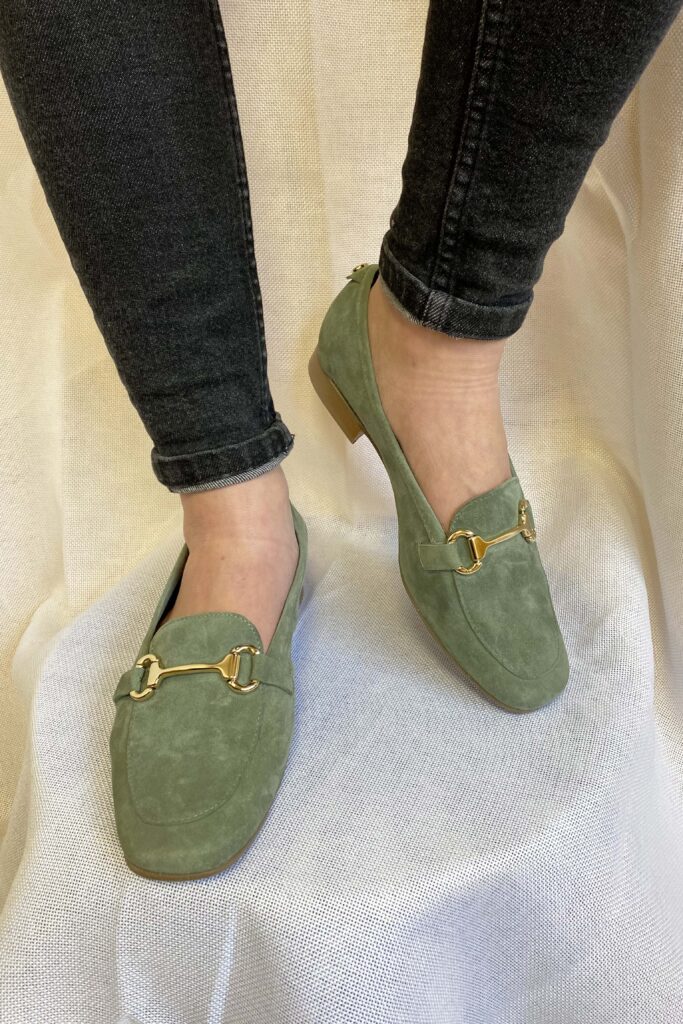 Mocassins colores 8154 vert armando