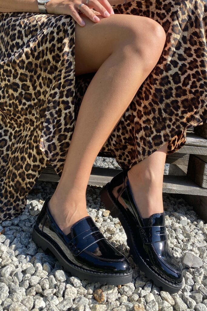 Mocassins femme noir tamaris 24312