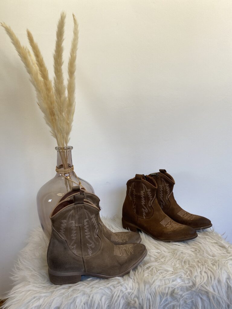 Santiags marron zoe tex ric