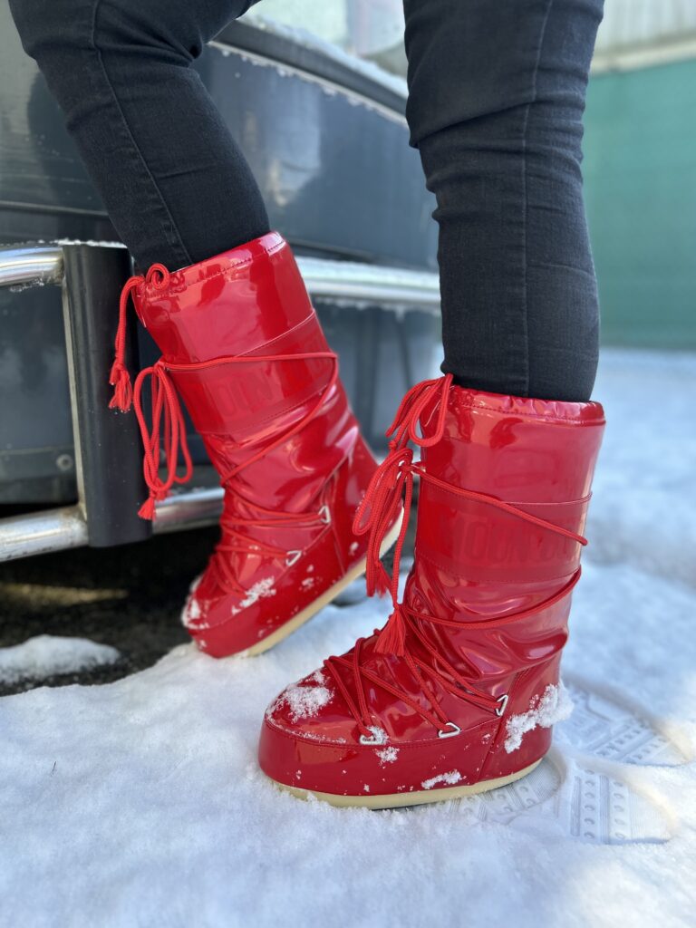 Moon boot mb vinil met - Chaussures d'hiver