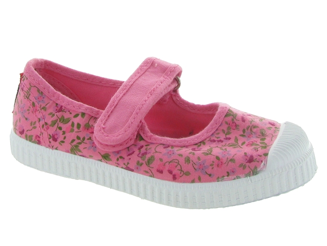 Basket cienta fleurs rose scratch 76999 enfant