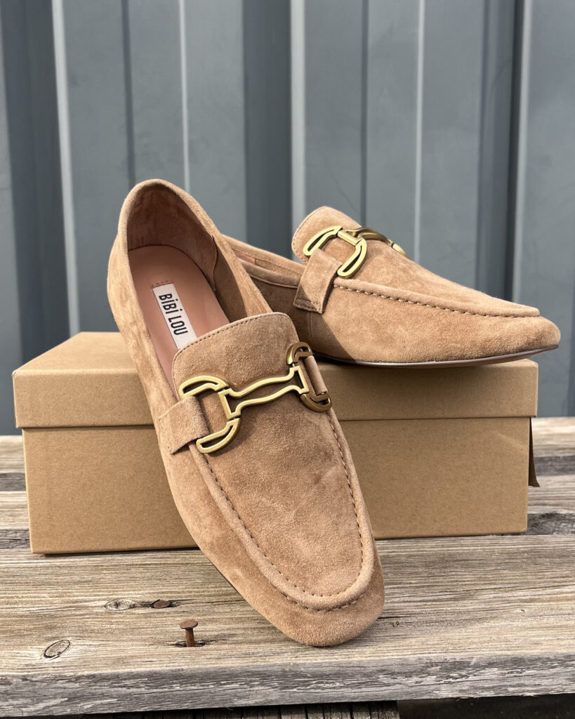 Mocassins femme ete taupe 582z30 bibi lou