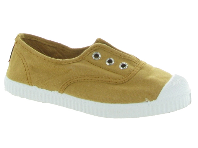 Basket cienta jaune moutarde 70997 fille garcon