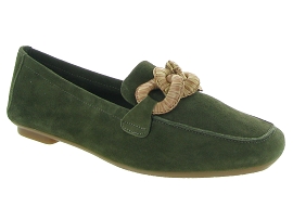 Mocassins kaki Reqins
