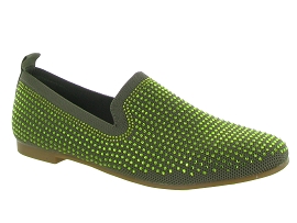 Mocassins vert La Strada