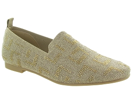 Mocassins doré La Strada