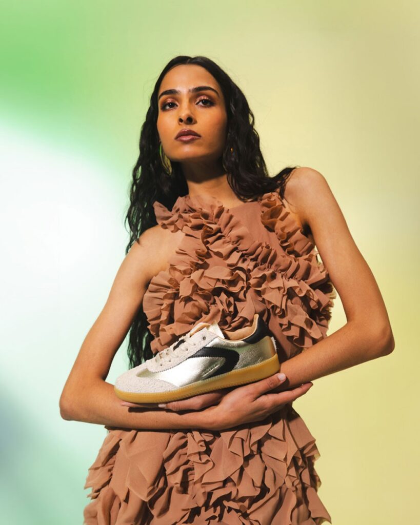 Basket femme 0 105 tendance nova gold blk