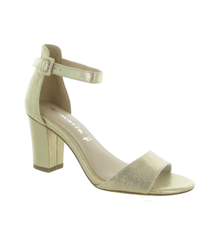 Sandale femme talon doree 28396 tamaris 7370001