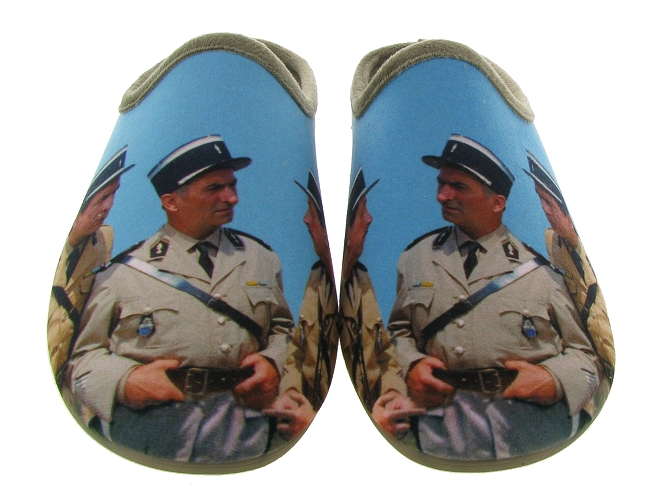 chaussons cinéma : Louis de Funès, Michel Galabru